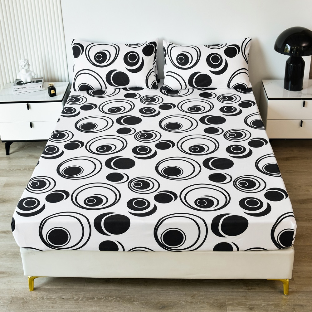 Double-Bed-Sheet-Set-3-1pcs180x200cm-Extra-Large-Pink-Heart-Pattern-Fitted-Sheet-Set-Mattress-Cover-2