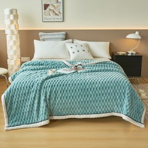 Luxury Thicken Plush Blanket for Winter Blanket Bed Linen