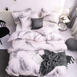 Nordic Bedding Set For Home Soft Duvet Cover King Size