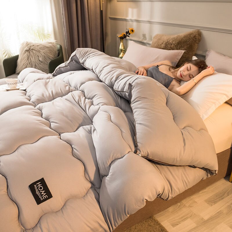 Winter-Quilted-Blanket-Thick-Quilt-Down-Quilt-3D-Bread-Down-Quilt-Quilt-Comfortable-Winter-Four-Seasons-5