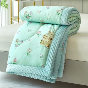 Winter Warm Baby Quilt Comforter Quilted Blanket  Wrap Bedding